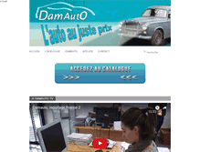 Tablet Screenshot of damauto.com